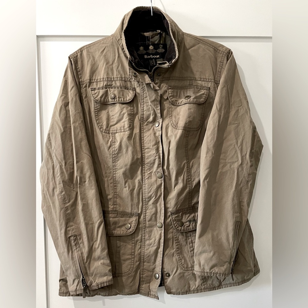 Barbour Brown/Khaki Utility Jacket